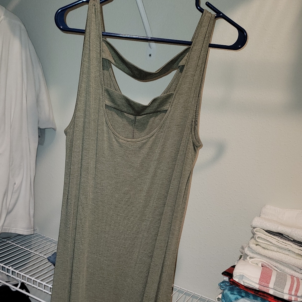 Soft Green Maxi Dress